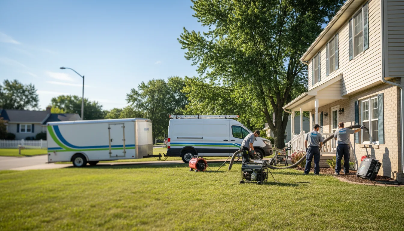 Flooded Basement Restoration And Cleanup With Repair in Diamond Point, NY near me